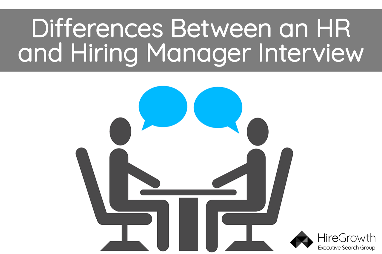 Differences Between an HR and Hiring Manager Interview
